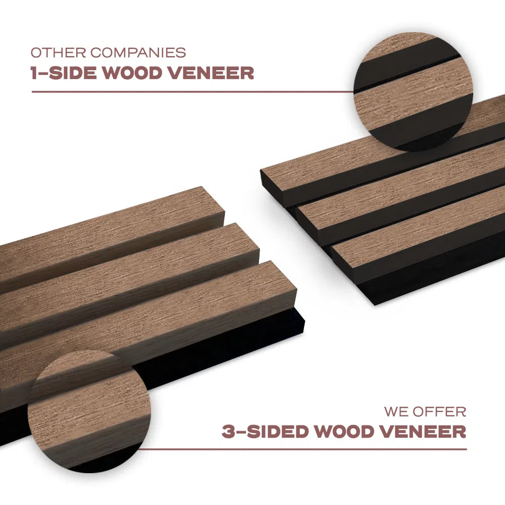 Sample - Wooden Wall Panel | Smoked Oak