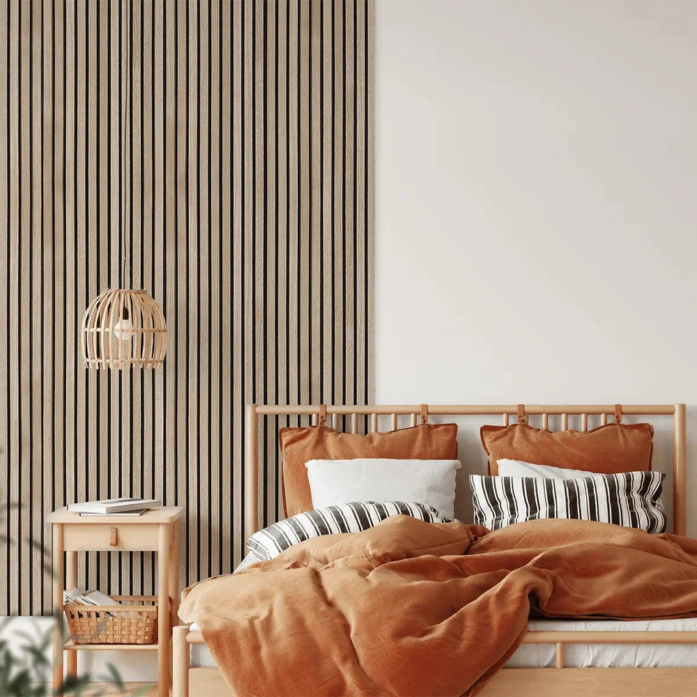 Wooden Wall Panel | Natural Oak | Premium 3-sided Wood Veneer